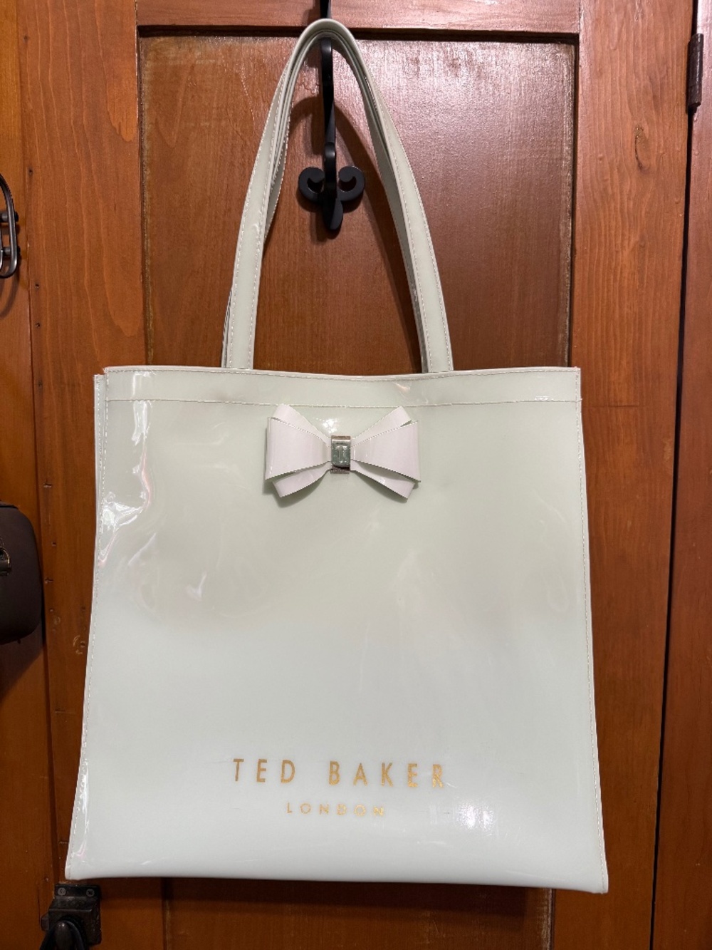 Large Ted Baker Signature Tote in Lt Green